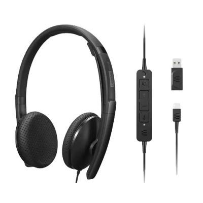 Lenovo Wired VoIP Teams Headset 4XD1M45626
