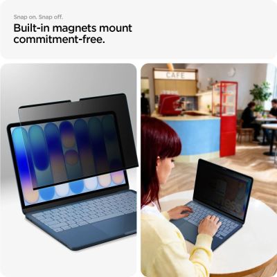 6. Spigen SafeView Privacy Screen Protector for MacBook Neo 13" 2026