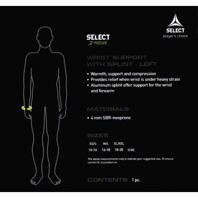 2. Select 6701 Right Wrist Guard