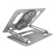 3. RealPower 495562 Laptop Stand Notebook Stand Stainless Steel 43.2 cm (17")
