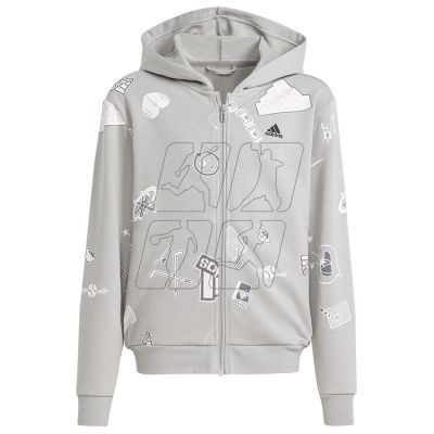 Adidas Biuv Zip Hoodie Jr IS3755 sweatshirt