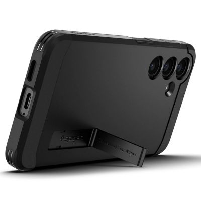4. Spigen Tough Armor Case for Samsung Galaxy S24 - Black