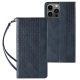 Magnet Strap Case for Samsung Galaxy S23+ Flip Wallet Mini Lanyard Stand Blue