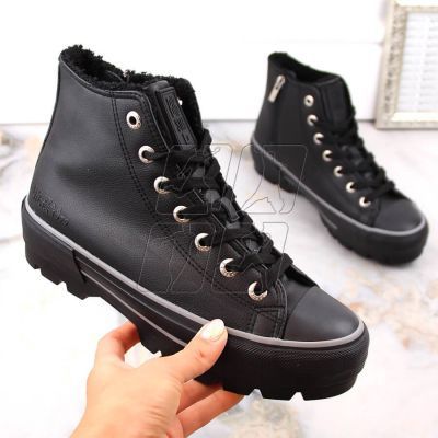 5. Sneakers insulated on the platform Big Star W INT1903C black