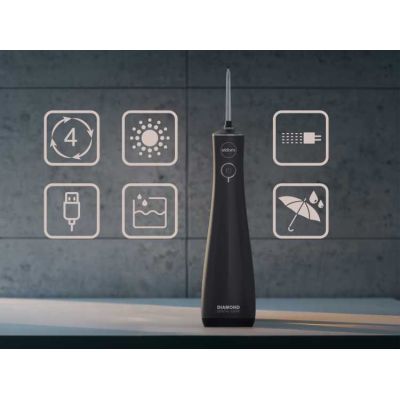 9. ELDOM IRRIGATOR RY200C 230 ML CORDLESS, WORKING TIME 60 MIN. CHARGING TIME APPROX. 6 HOURS, TRAVEL CASE, USB CABLE, IPX7 BLACK