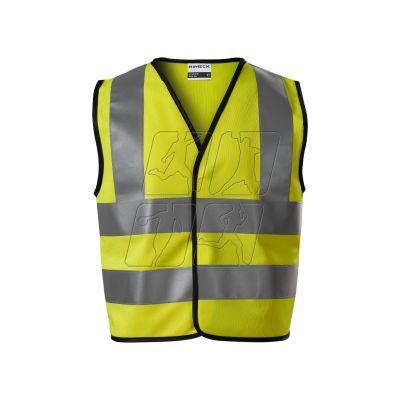 3. Reflective vest HV Bright Rimec Jr MLI-9V497 fluorescent yellow