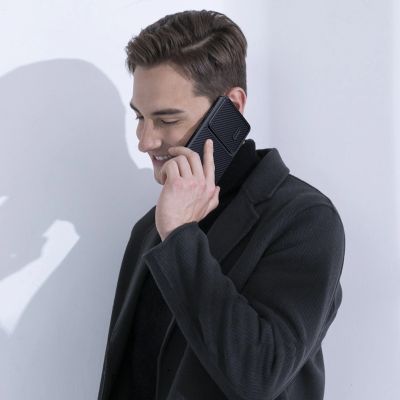 15. Nillkin Synthetic Fiber S Case for Samsung Galaxy S23+, camera cover, black