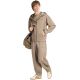 6. Men's adidas ZNE Full Zip sweatshirt beige KF3828