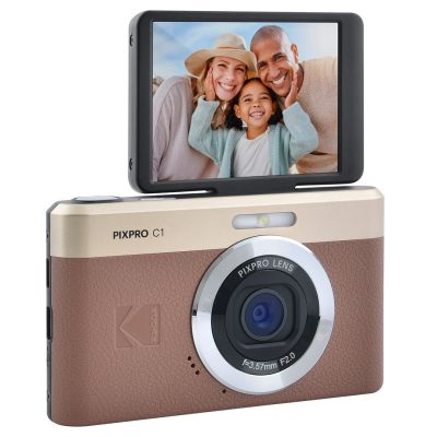 9. Kodak PIXPRO C1BN Digital Camera 1/3" Compact Camera 13 MP CMOS 4160 x 3120 px Brown