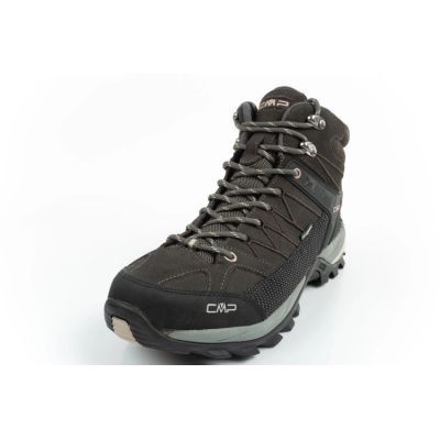 3. CMP Rigel Men's Hiking Shoes, Durable, Waterproof, Black