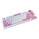 2. MSI FORGE GK600 TKL WIRELESS VIOLET Gaming Keyboard USB + Bluetooth QWERTY Spanish Pink, Purple, White