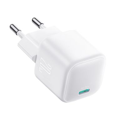 2. Joyroom JR-TCG08 GaN 20W Power Delivery Wall Charger - White