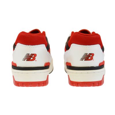 4. Lifestyle Shoes New Balance 550 White Red Sneakers - BB550SE1
