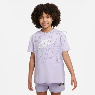 3. Nike Sportswear Jr FD0928 536 T-shirt