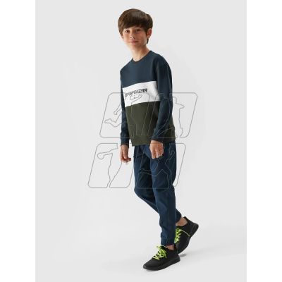 5. 4F Jr sweatshirt 4FJAW23TSWSM630-43S