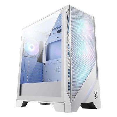 3. MSI MAG FORGE 320R WHITE AIRFLOW Case