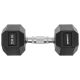 6. HEX RUBBER Dumbbell 10 KG ENERO FIT