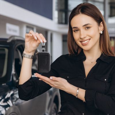 8. Wozinsky WBS-20 RFID Anti-Theft Car Key Case - Faraday Cage - Black