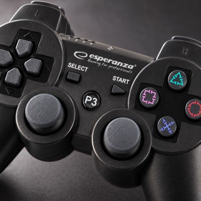 22. Esperanza EGG109K Wireless Gamepad (PS3; black)