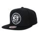 Mitchell & Ness NBA Brooklyn Nets NBA Team Ground 2.0 Snapback Hwc Nets HHSS3256-BNEYYPPPBLCK