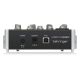 3. Behringer 502S - 5-channel compact analog mixer with USB interface designed specifically for podcasting, streaming and home recording
