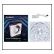 3. Lian Li UNI FAN Wireless Fan, ARGB, PWM – 140 mm, White