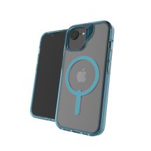 ZAGG Santa Cruz Snap - protective case for iPhone 16e / 15 / 14 / 13 compatible with MagSafe (blue)