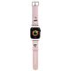 Karl Lagerfeld 3D Rubber Karl&Choupette Heads strap for Apple Watch 42/44/45/49mm - pink