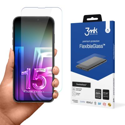 8. 3mk FlexibleGlass v2.0 Hybrid Glass for Apple iPhone 15 Pro Max