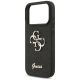 6. Guess Fixed Glitter Big 4G case for iPhone 17 Pro - black
