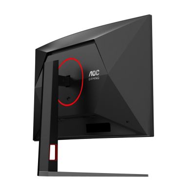 6. Monitor 31.5" AOC G4 C32G4Z 1920x1080px Full HD LCD Curved Black, Red