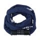 3. Dunlop bicycle lock chain with code 120 cm1042541