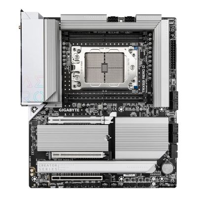2. GIGABYTE TRX50 AERO D Motherboard AMD TRX50 Socket sTR5 Extended ATX