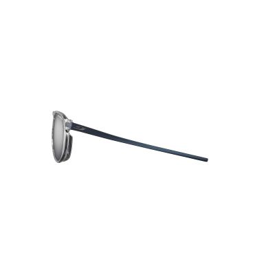 3. Julbo Meta Sunglasses - Clear Shiny Crystal / Dark Blue | Polarized 3+