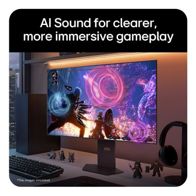 2. LG 32GX870B-B.AEU Computer Monitor 81.3 cm (32") 3840 x 2160 px 4K Ultra HD OLED Black
