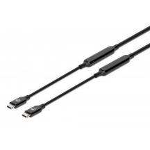 MANHATTAN USB 3.2 Gen 2 Aktives Type-C Cable 5m 10 Gbit/s 60W