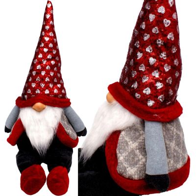 17. CHRISTMAS SLEEP SANTA CLAUS SITTING 92CM