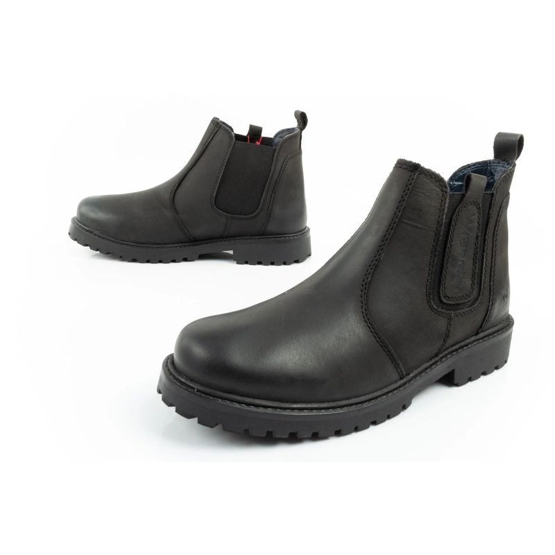 8. Wrangler Yuma men's shoes Chelsea boots elegant leather slip-on boots
