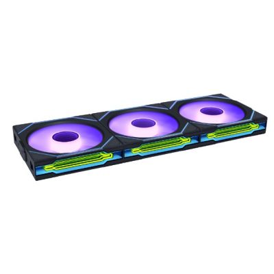3. Lian Li Uni Fan 14SLIN1W1B computer cooling system Computer Case Fan 14cm Black 1 pc.