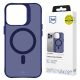 16. 3mk Smoke MagCase for iPhone 16 Pro - Blue-Translucent