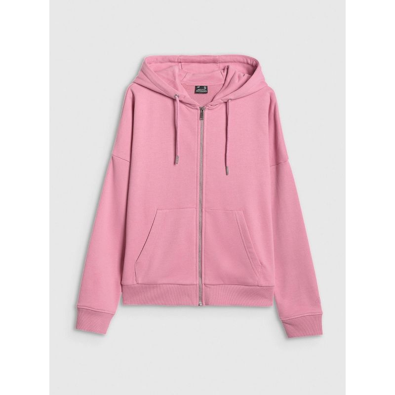 7. Women's zip-up hoodie 4F 4FRAW25TSWSF2776-56S