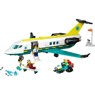 3. LEGO City 60465 Ambulance Plane