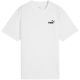 Puma ESS Small No. 1 Logo Relaxed Tee for Kids White 684920 02