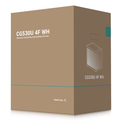 9. DeepCool CG530U 4F Tower White