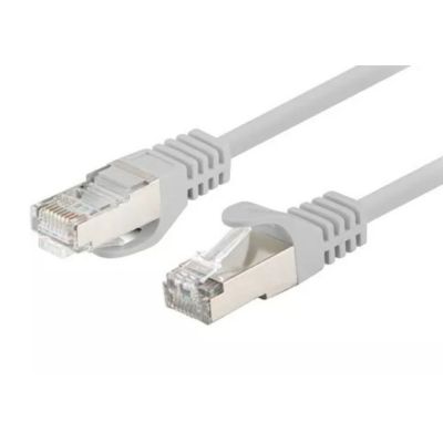 2. PATCHCORD CAT.6 FTP 2M GRAY FLUKE PASSED LANBERG 10-PACK