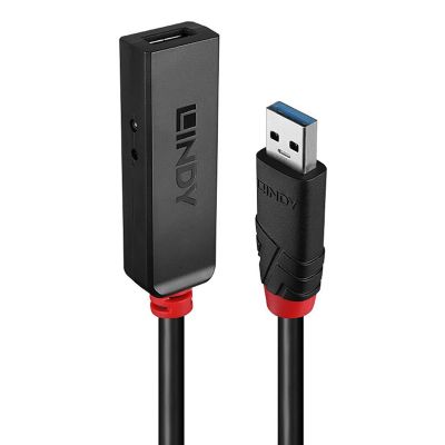 Lindy 43400 USB 3.2 Gen 1 (3.1 Gen 1) Type-C Hubs and Concentrators 5000 Mbit/s Black