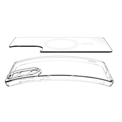 6. Spigen Ultra Hybrid Mag Case with MagSafe for Samsung Galaxy S25 Edge - Clear