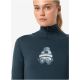 4. Women's Long-Sleeve Shirt SUPER.NATURAL W Gogeanie LS Navy Blue