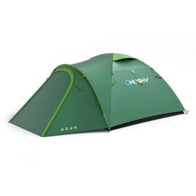 2. Husky BIZON 3 PLUS three-person tourist tent, 220 x 410 x 130 cm, 5.2 kg green