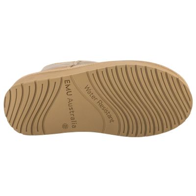 4. EMU Australia Stinger Mini Flatform Leather W13189-SAND Red 37